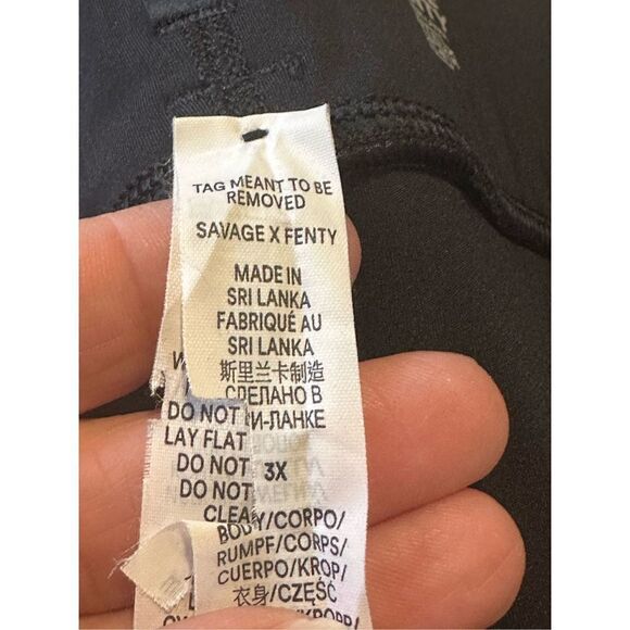 SAVAGE X FENTY 3X Band-It High-Waist Bike Shorts - Picture 11 of 12